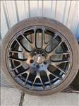  5x112 lyukosztású 18" használt Platin alufelni, rajta 235/40 használt Continental nyári gumi gumi 