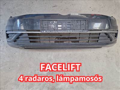 Volkswagen Golf VII első lökhárító LI7F FACELIFT 4 radaros, lámpamosós (38479)