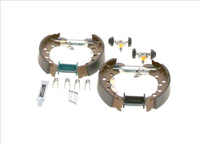 BOSCH 0 204 114 657 - fékpofakészlet CITROËN FIAT LANCIA PEUGEOT