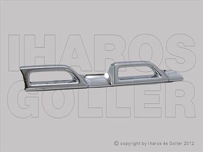 Dacia Duster 2013-2017 - Króm díszléc hűtőrácsra jobb (alsó)