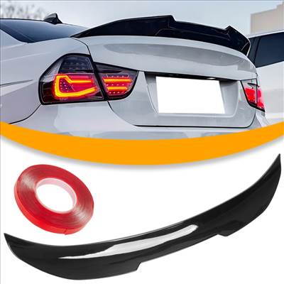 BMW 3 E90 04-11 hátsó tetőspoiler - csomagtérajtó szárny GLOSSY BLACK PSM
