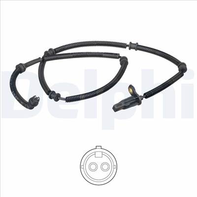 DELPHI SS20575 - kerékfordulatszám érzékelő RENAULT