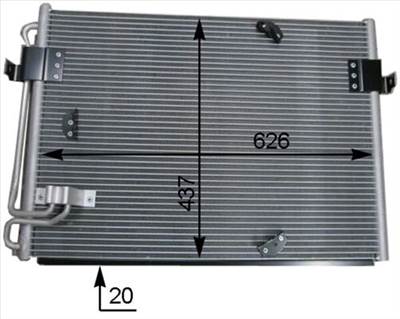 MAHLE AC 174 000S - klíma kondenzátor BMW