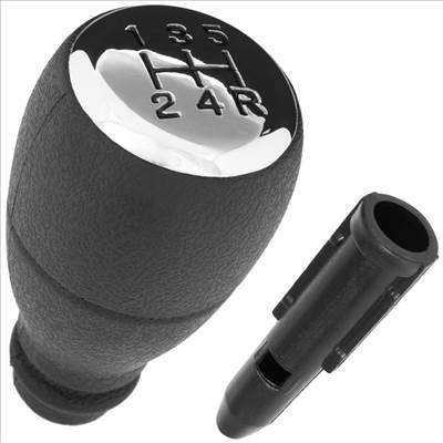 Citroen Berlingo I 96-07 sebességváltó gombfej KRÓM 5 SEBESSÉGES  adapter / átalakító a sebváltókar rúdjához 2 db KOMPLETT
