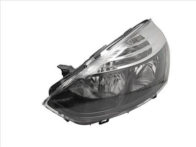 Renault Clio IV, Clio Grandtour utángyártott új bal első fényszóró H1/H7 fekete h. (motorral) TYC 260601176r