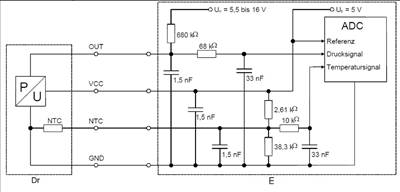 BOSCH 0 261 230 280 - Beszívott levegő hőmérséklet érzékelő FORD FORD AUSTRALIA FORD USA VOLVO