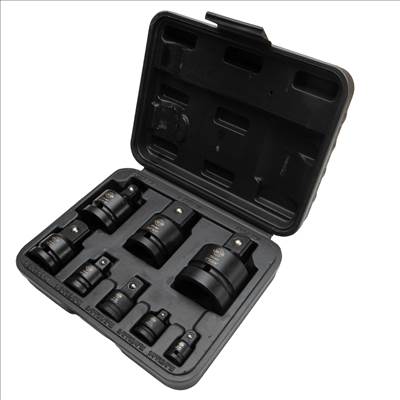 Lincos Gépi dugókulcs adapter készlet, Cr-Mo acél, 1/4"-1" hajtásméretekhez, 8 részes - CL1253408