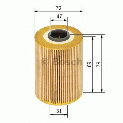 BOSCH 1 457 429 262 - olajszűrő BMW BMW (BRILLIANCE)