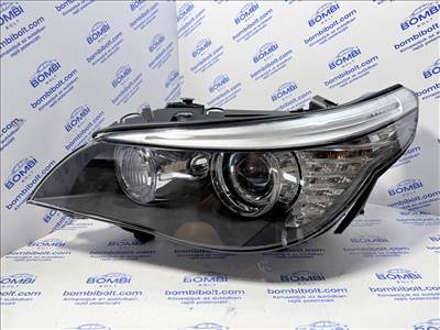 BMW E60 E61 Lci kanyarkövető gyári Hella fényszóró, lámpa