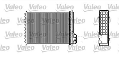 Hőcserélő, belső tér fűtés VALEO 812139 for RENAULT