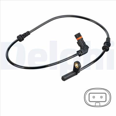 DELPHI SS20797 - kerékfordulatszám érzékelő MERCEDES-BENZ