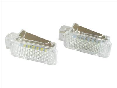 Audi A1 A2 A3 A4 A5 A6 A7 A8 Q3 Q5 Q7 R8 TT kesztyûtartó és csomagtartó megvilágító LED lámpa 2 db készlet