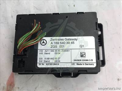 MERCEDES-BENZ A-CLASS (W169) Gateway Elektronika (2004–2012) A1695403945