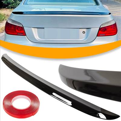 SPOILER M5 STYLE BMW 5 E60-hoz FÉNYES FEKETE SPOILER CSOMAGTÉRAJTÓ DÍSZLÉC