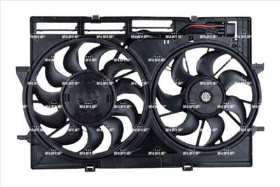 NRF 470015 - ventilátor, motorhűtés AUDI