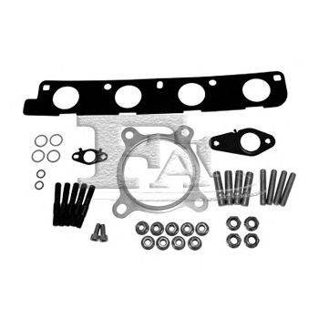 FA1 KT110700 - turbófeltöltő szerelőkészlet AUDI SEAT