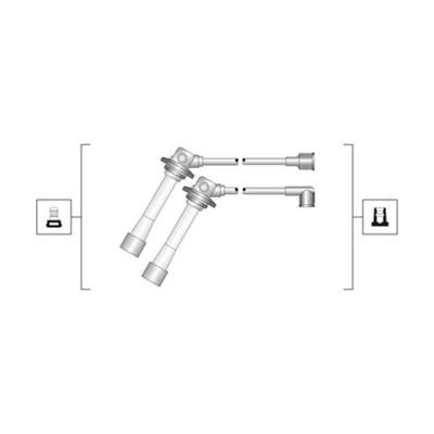 MAGNETI MARELLI 941319170083 - gyújtókábel szett FORD USA MAZDA