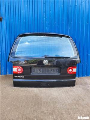 Volkswagen Sharan 2006- csomagtér ajtó fekete rozsdamentes