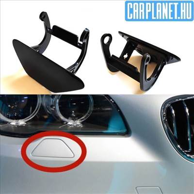 BMW F10 F11 F18 lámpamosó takarófedél, burkolat és tartó
