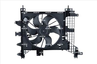 NRF 470023 - ventilátor, motorhűtés DACIA RENAULT