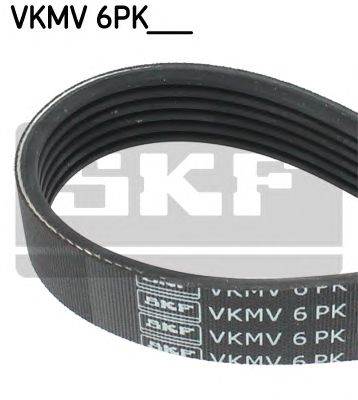 SKF VKMV 6PK1076 - hosszbordás szíj AUDI CITROËN FIAT HONDA LANCIA MERCEDES-BENZ NISSAN PEUGEOT SEAT