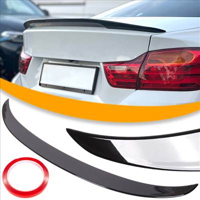 LÉGELVÁLASZTÓ SPOILER RÁTÉT BMW 4 F32 MP FÉNYES FEKETE SPOJLER CSOMAGTÉRAJTÓRA