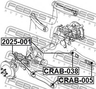 FEBEST 2025-001 - Lengőkar JEEP
