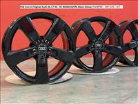 R18 5x112 Original Audi A6 C7 4G  OE 4G0601025M Black Glossy gyári alufelnik felnik