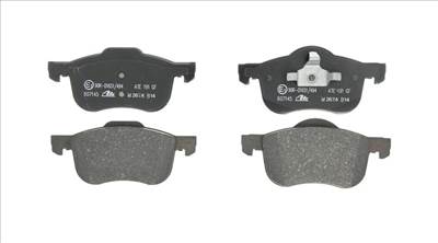 ATE  Első fékbetét szett - 286 mm 15" , 305 mm 16" 30648385,30648387