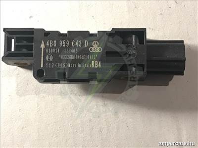 AUDI A3 (8P1) Oldal Ütközés Érzékelő Hátsó Jobb (2003–2012) 4B0959643D