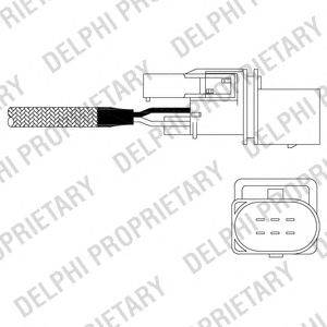 DELPHI ES11015-12B1 - lambdaszonda AUDI SKODA VW