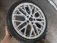  5x114.3 lyukosztású 18" használt Carmani alufelni, rajta 215/40 használt Yokohama téli gumi gumi 
