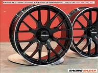 R19 5x112 (66,6) Carmani CA19 HUGO  BLACK GLOSSY LIP DIAMOND 8J ET47 -