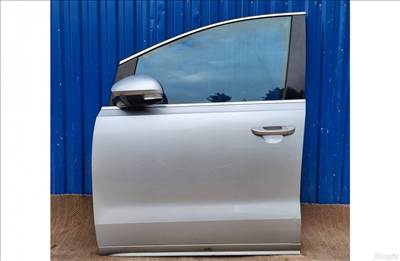 Volkswagen Sharan 7N 2010- bal első ajtó ezüst