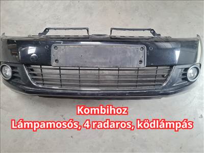 Volkswagen Golf VI kombi első lökhárító LC9X lámpamosós, 4 radaros, ködlámpás (38083)
