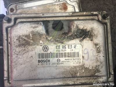 SKODA FABIA I (6Y2) Motorvezérlő (2000–2008) 038906019AF 0281010289