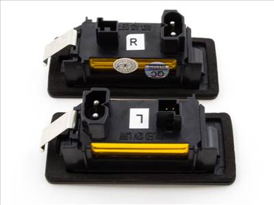 BMW E39 E46 E60 E61 E70 E71 E90 E91 E92 E93 F10 F18 F30 F31 rendszámtábla-világítás LED 2 db készlet