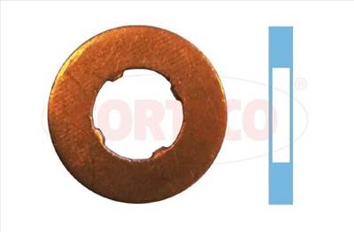 Tömítőgyűrű, fúvóka tartó CORTECO 49430606 for OPEL, VAUXHALL, PEUGEOT, FORD, …