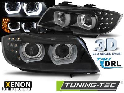 BMW E90/E91 09-11 HID DRL BLACK LED Tuning-Tec Fén
