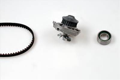 HEPU PK10640 - Vízpumpa + fogasszíj készlet FIAT LANCIA