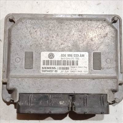 Seat Ibiza 6L1, Volkswagen Polo 9N 1,2 12v benzin motorvezérlő  Siemens 5WP4423703 , 03E906033AM
