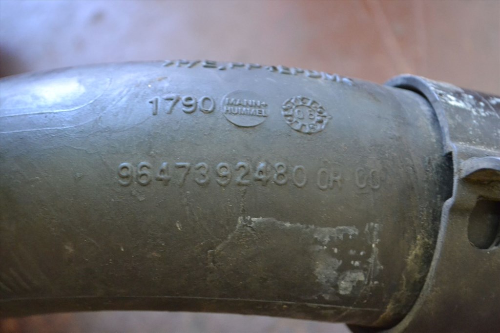 Peugeot, Citroen 1.6 HDi szívócső, levegőcső! 9647392480, 9658673480 7. kép