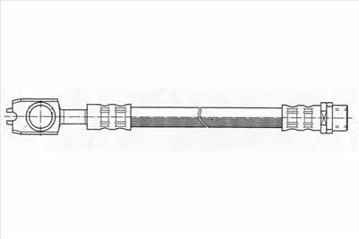 FERODO FHY2458 - fékcső AUDI VW