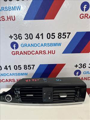 BMW X3 F25 középső szellőzőrács komplett vészvillogó Start Stop gomb 930340702