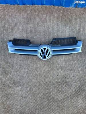 Volkswagen Golf V 5 első lökhárító hűtőrács gyári 1K0853655 ezüst