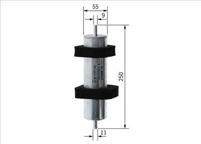 Üzemanyagszűrő BOSCH F 026 402 068 for AUDI, VW, PORSCHE