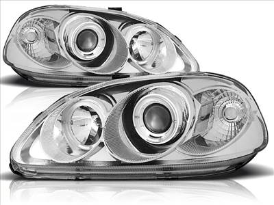 Honda Civic V HONDA CIVIC 1995.09-1999.02 Króm ANGEL EYES 4D Els