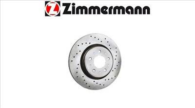 Zimmermann Első sport féktárcsa perforált, belső hűtésű - 302 mm 16" 31262095