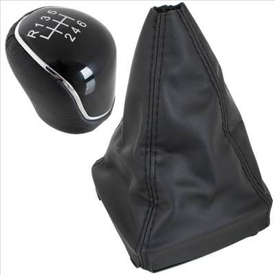 Ford Mondeo IV 07-15 sebességváltó gombfej 6 SEBESSÉGES  váltókar védőgumi harmonika 2 db KOMPLETT