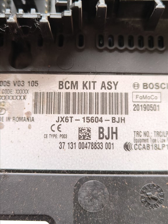 Ford Focus Mk4 biztosítéktábla JX6T-15604 - BJH 2. kép